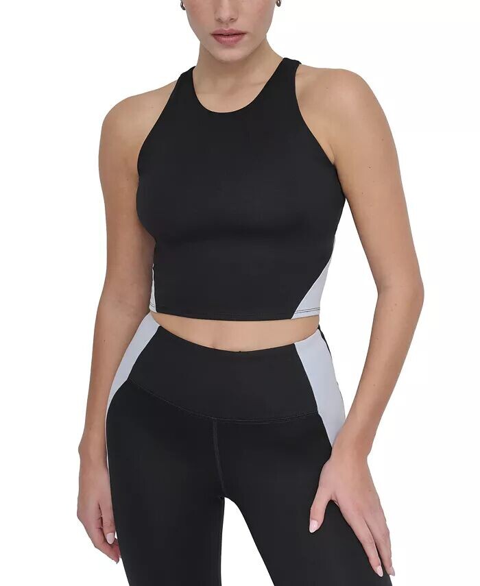 Женский компрессионный топ-топ Balance Compression с цветными блоками DKNY, серый
Женский компрессионный топ-топ Balance Compression с цветными блоками DKNY, серый