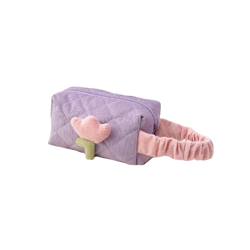 Косметичка с мотивом «Тюльпан», стеганая, продолговатая, фиолетовая KS101Wz3 Inna Marka 
Косметичка с мотивом «Тюльпан», стеганая, продолговатая, фиолетовая KS101Wz3 Inna Marka