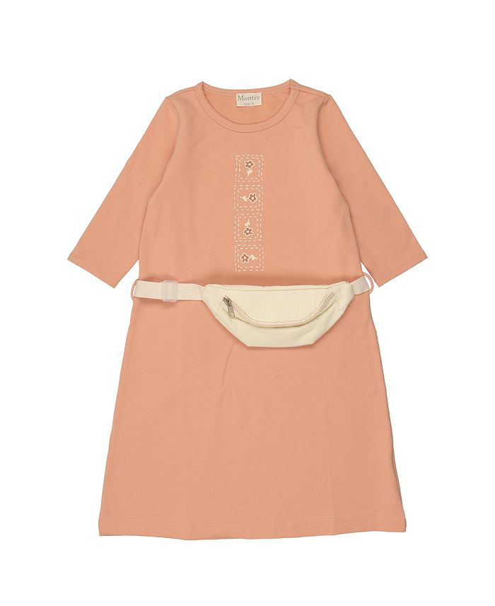 Детское платье с поясной сумкой и рукавом 3/4 - для малышей и детей постарше Maniere, оранжевый
Детское платье с поясной сумкой и рукавом 3/4 - для малышей и детей постарше Maniere, оранжевый