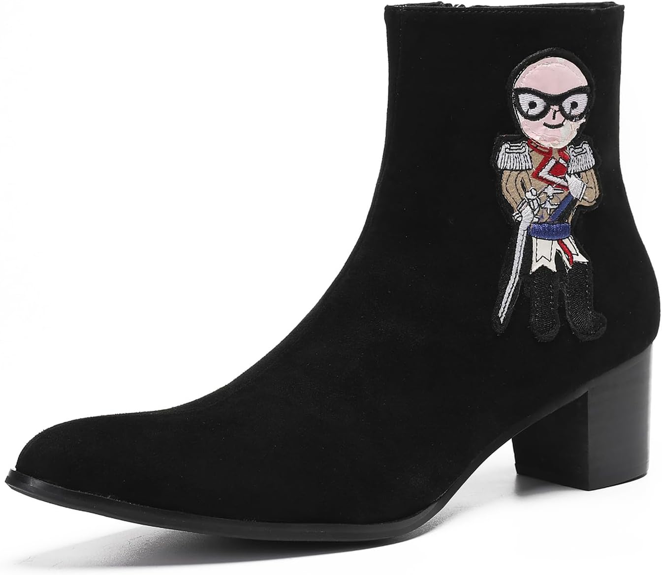 Мужские модные комфортные классические Ботинки Челси Santimon с острым носком из натуральной кожи, с молнией, в западном стиле, черный
Мужские модные комфортные классические Ботинки Челси Santimon с острым носком из натуральной кожи, с молнией, в западном стиле, черный