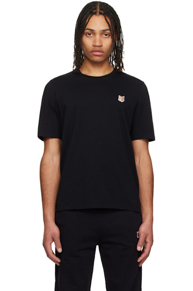 Футболка с нашивкой «Голова черной лисы» Maison Kitsuné
Футболка с нашивкой «Голова черной лисы» Maison Kitsuné