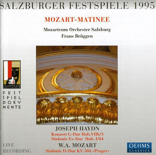 CD диск Mozart / Haydn / Mozarteum Salzburg Orch / Bruggen: Symphony 38 / Concerto Grosso
CD диск Mozart / Haydn / Mozarteum Salzburg Orch / Bruggen: Symphony 38 / Concerto Grosso