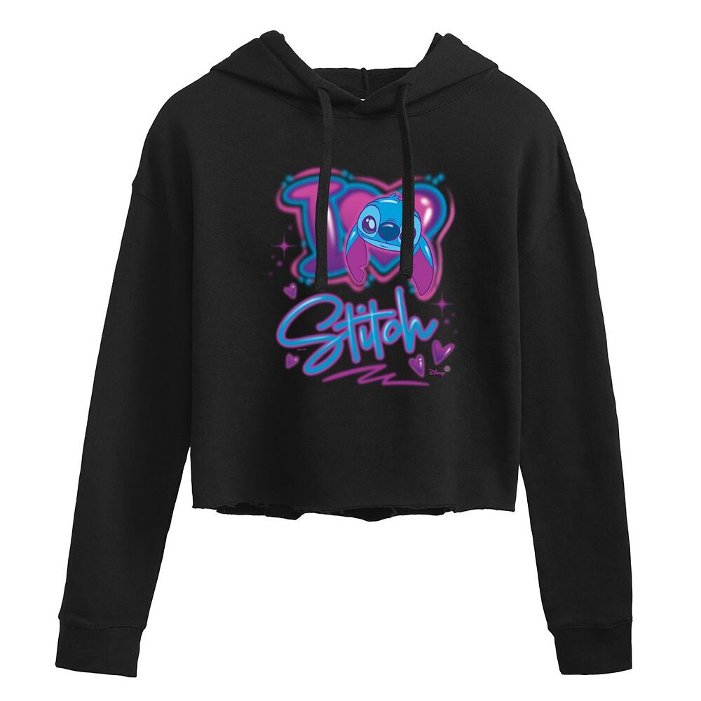 Укороченное худи I Love Stitch для детей Disney's Lilo & Stitch Licensed Character, черный
Укороченное худи I Love Stitch для детей Disney's Lilo & Stitch Licensed Character, черный