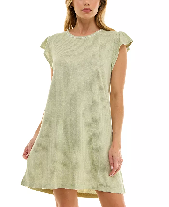 Женская короткая пижама с оборками на рукавах Roudelain, зеленый
Женская короткая пижама с оборками на рукавах Roudelain, зеленый