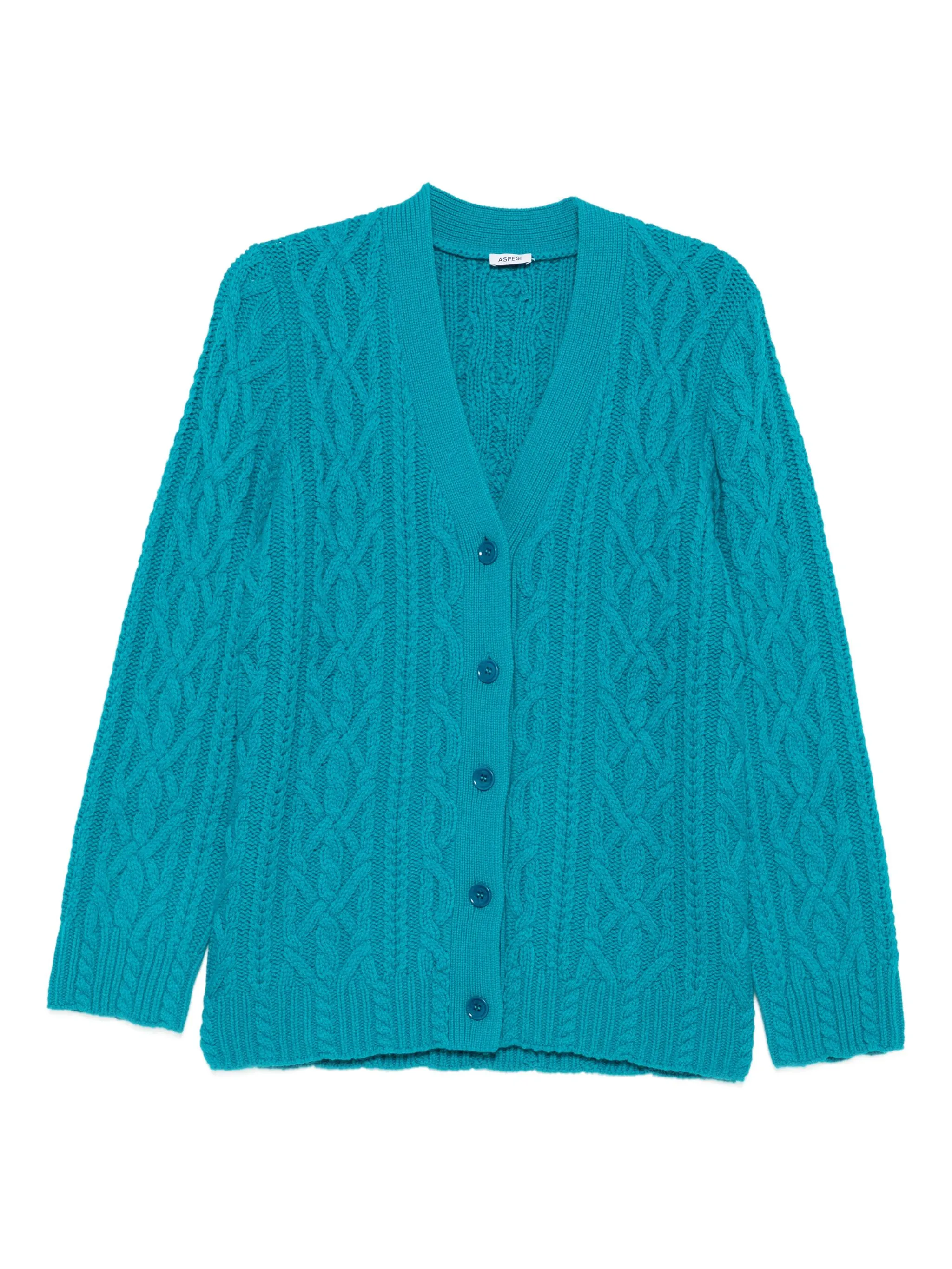 Кардиган фактурной вязки Aspesi, синий
Кардиган фактурной вязки Aspesi, синий