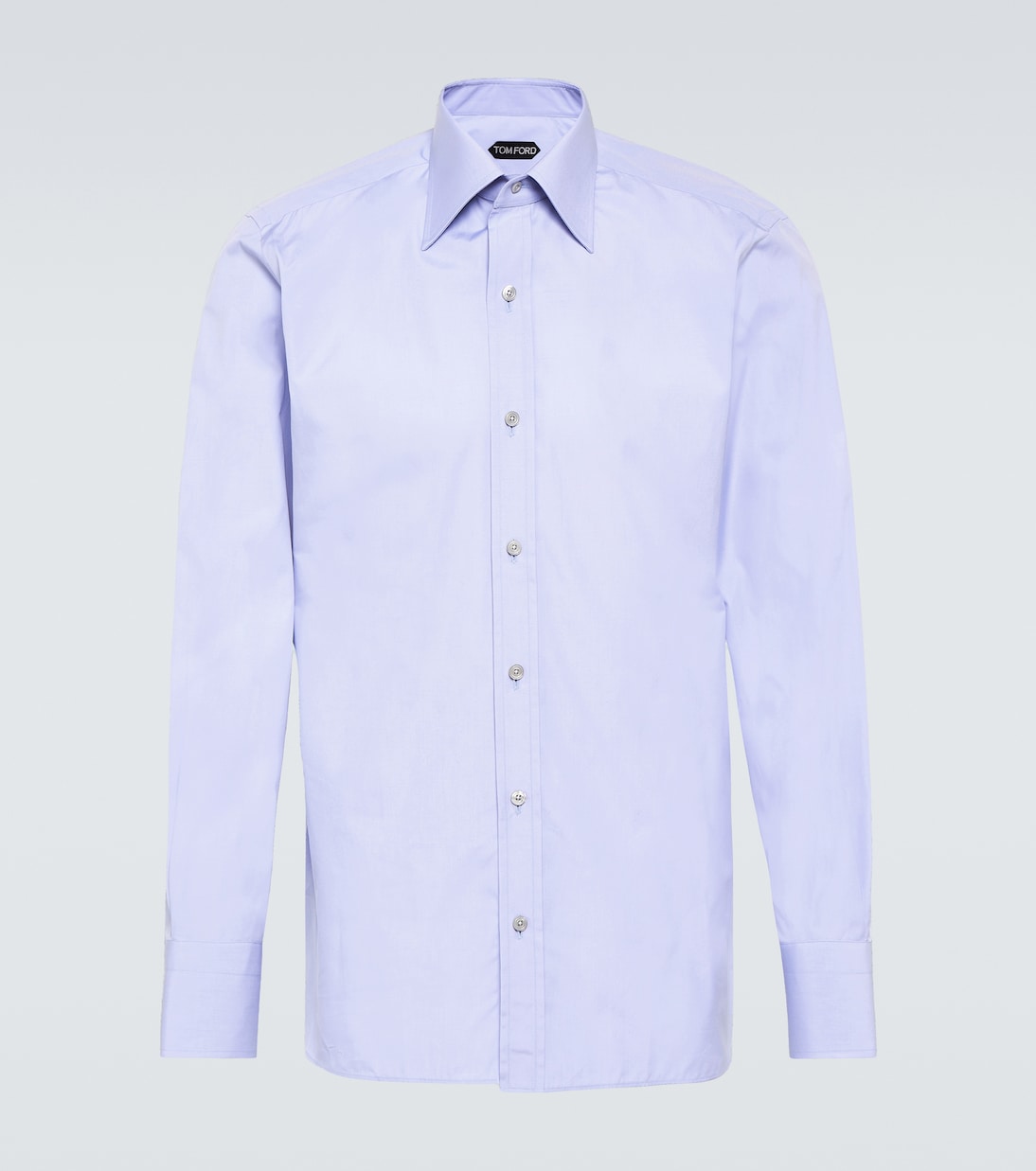 Хлопковая поплиновая рубашка Tom Ford, Arctic Blue
Хлопковая поплиновая рубашка Tom Ford, Arctic Blue
