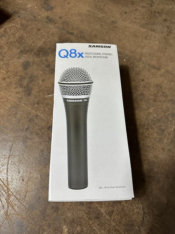 Динамический микрофон Samson Q8x Supercardioid Dynamic Microphone
Динамический микрофон Samson Q8x Supercardioid Dynamic Microphone
