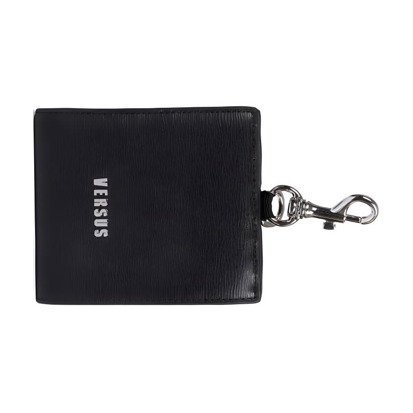 VERSACE Фансиже Тисненая кожаная монетница для мужчин черная
VERSACE Фансиже Тисненая кожаная монетница для мужчин черная