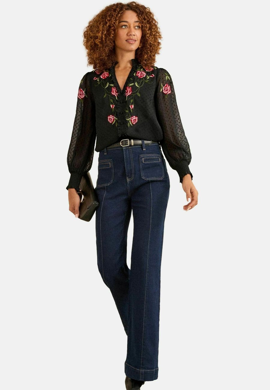 Блуза Love & Roses LONG SLEEVE , Black Embroidered/Black
Блуза Love & Roses LONG SLEEVE , Black Embroidered/Black