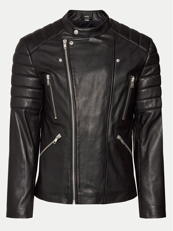 Кожаная куртка стандартного кроя Serge Pariente, черный
Кожаная куртка стандартного кроя Serge Pariente, черный