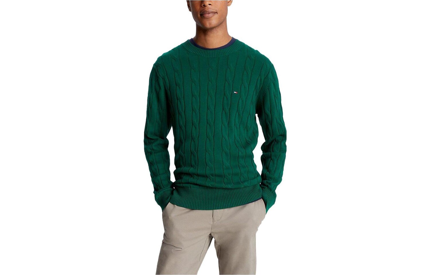 Свитер мужской зеленый Tommy Hilfiger, зеленый
Свитер мужской зеленый Tommy Hilfiger, зеленый