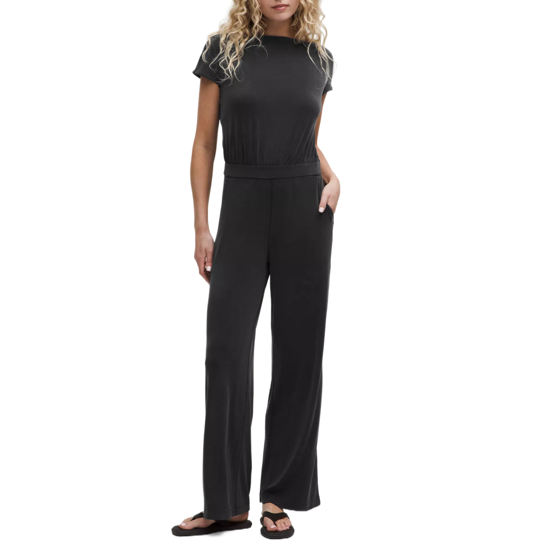 Женский комбинезон Softstreme Lululemon, черный
Женский комбинезон Softstreme Lululemon, черный