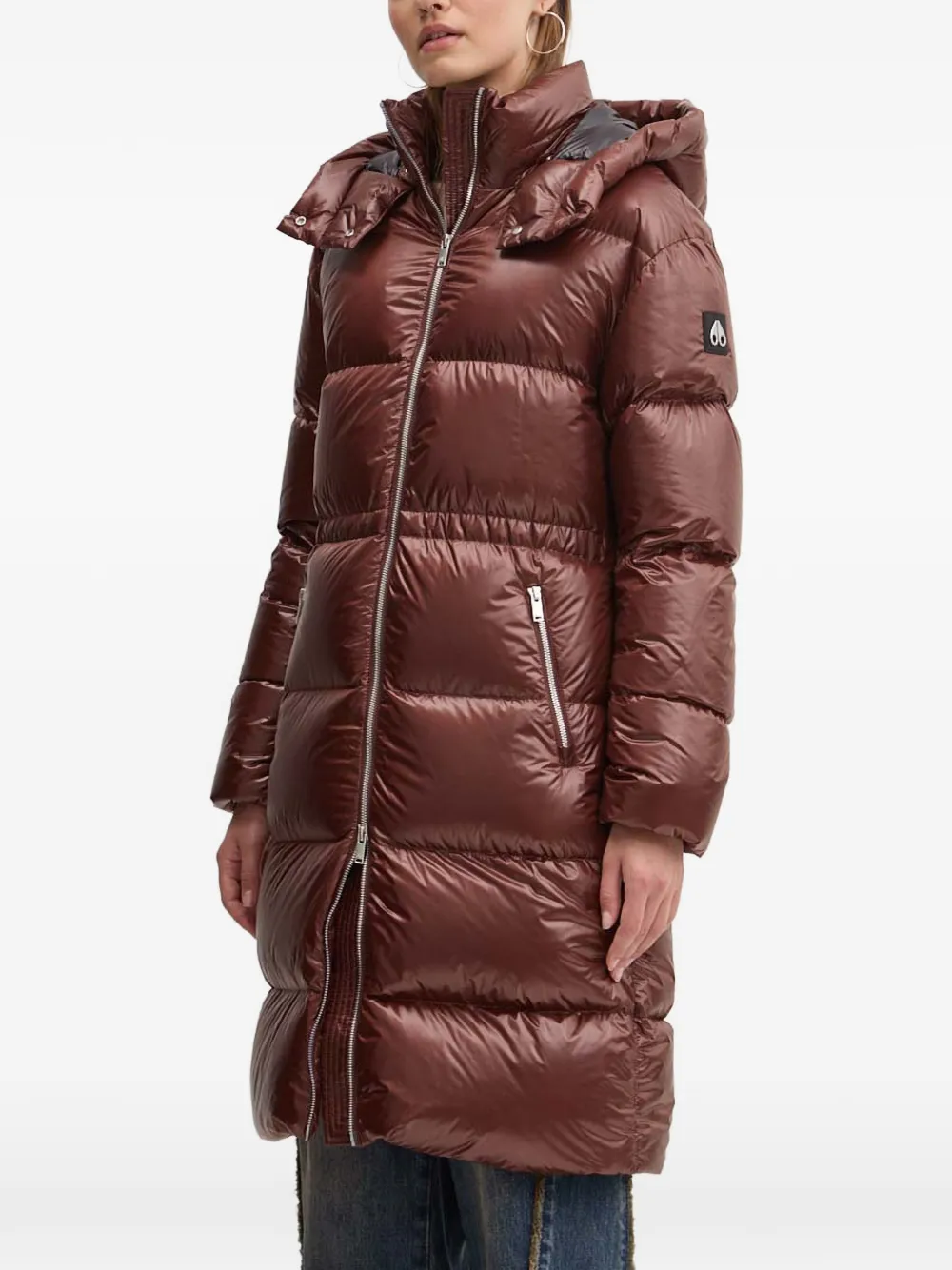 Стеганая куртка с капюшоном Moose Knuckles, коричневый
Стеганая куртка с капюшоном Moose Knuckles, коричневый