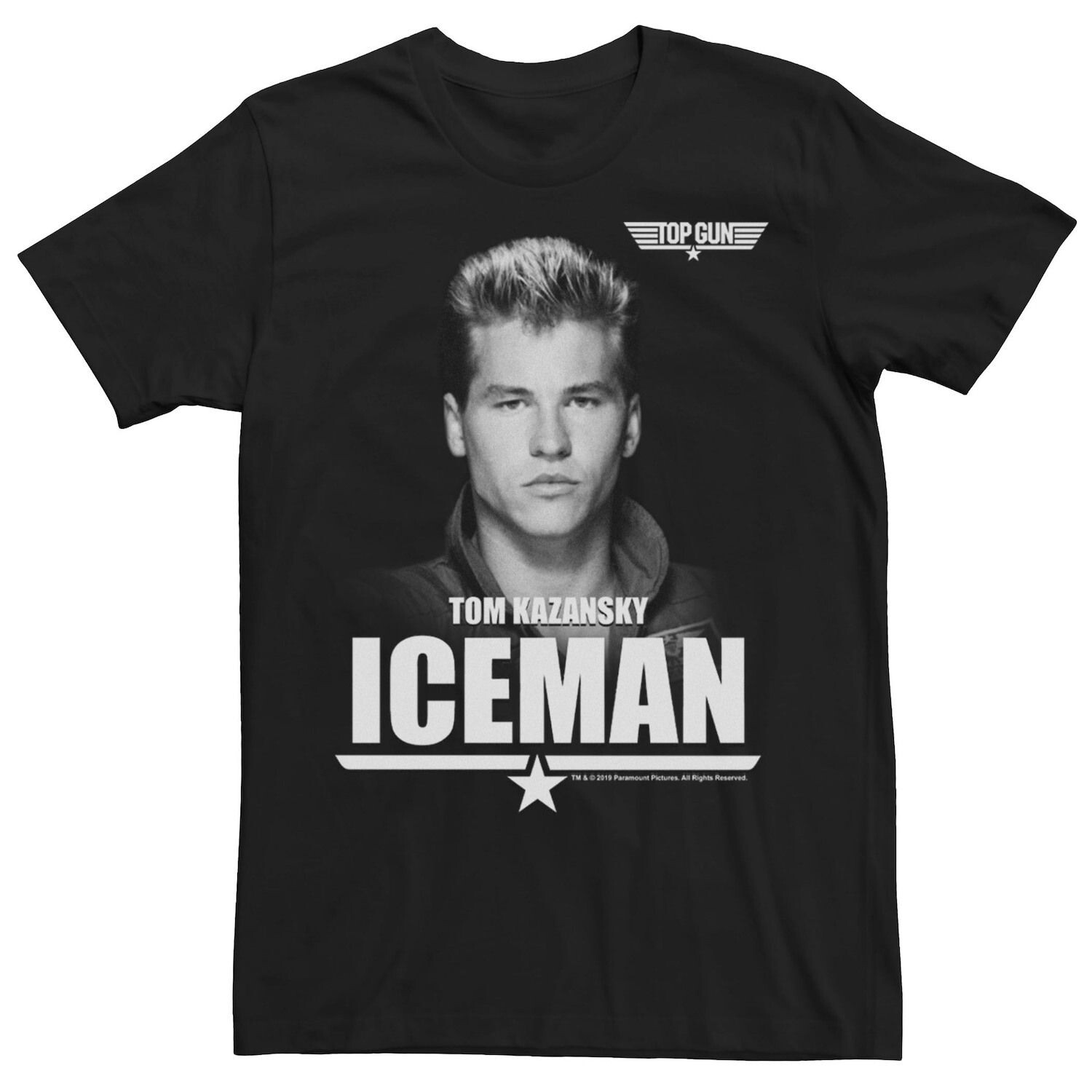 Мужская футболка Top Gun Tom Казански с портретом ледяного человека Licensed Character
Мужская футболка Top Gun Tom Казански с портретом ледяного человека Licensed Character