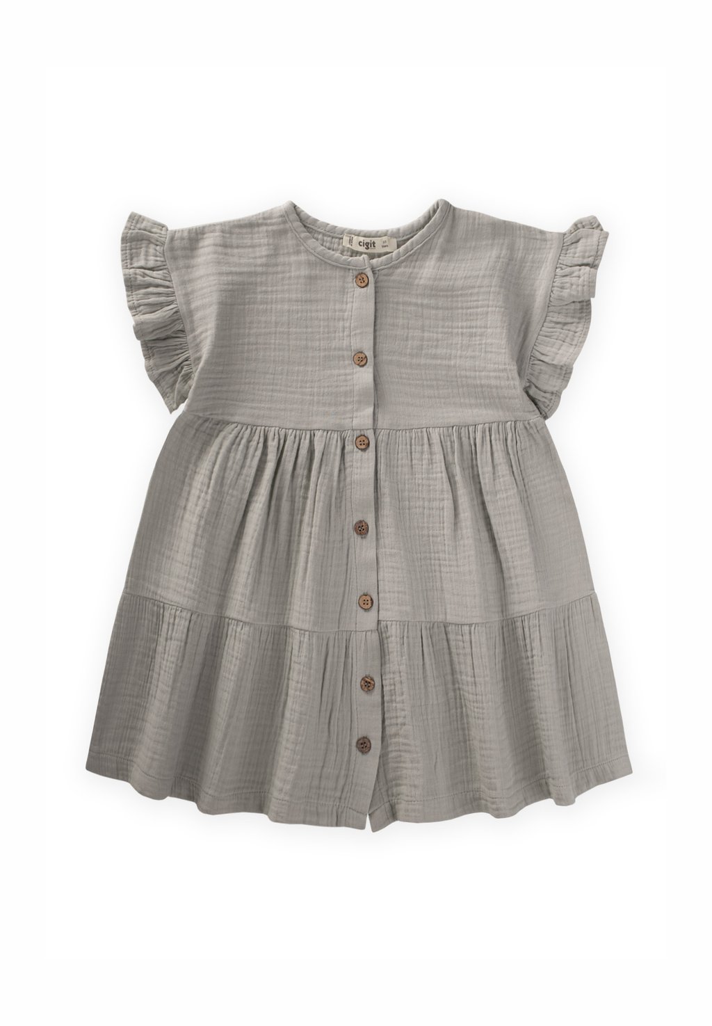 Платье-рубашка Cigit, светло-зеленый
Платье-рубашка Cigit, светло-зеленый