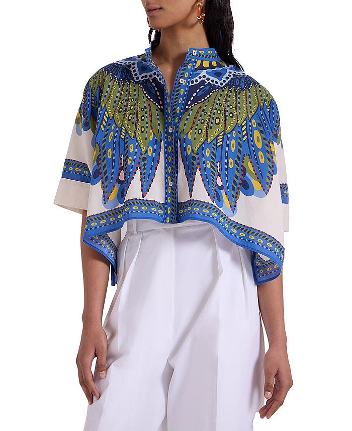 Мини-блузка с шейным платком Chakra Placee La DoubleJ, мультиколор
Мини-блузка с шейным платком Chakra Placee La DoubleJ, мультиколор