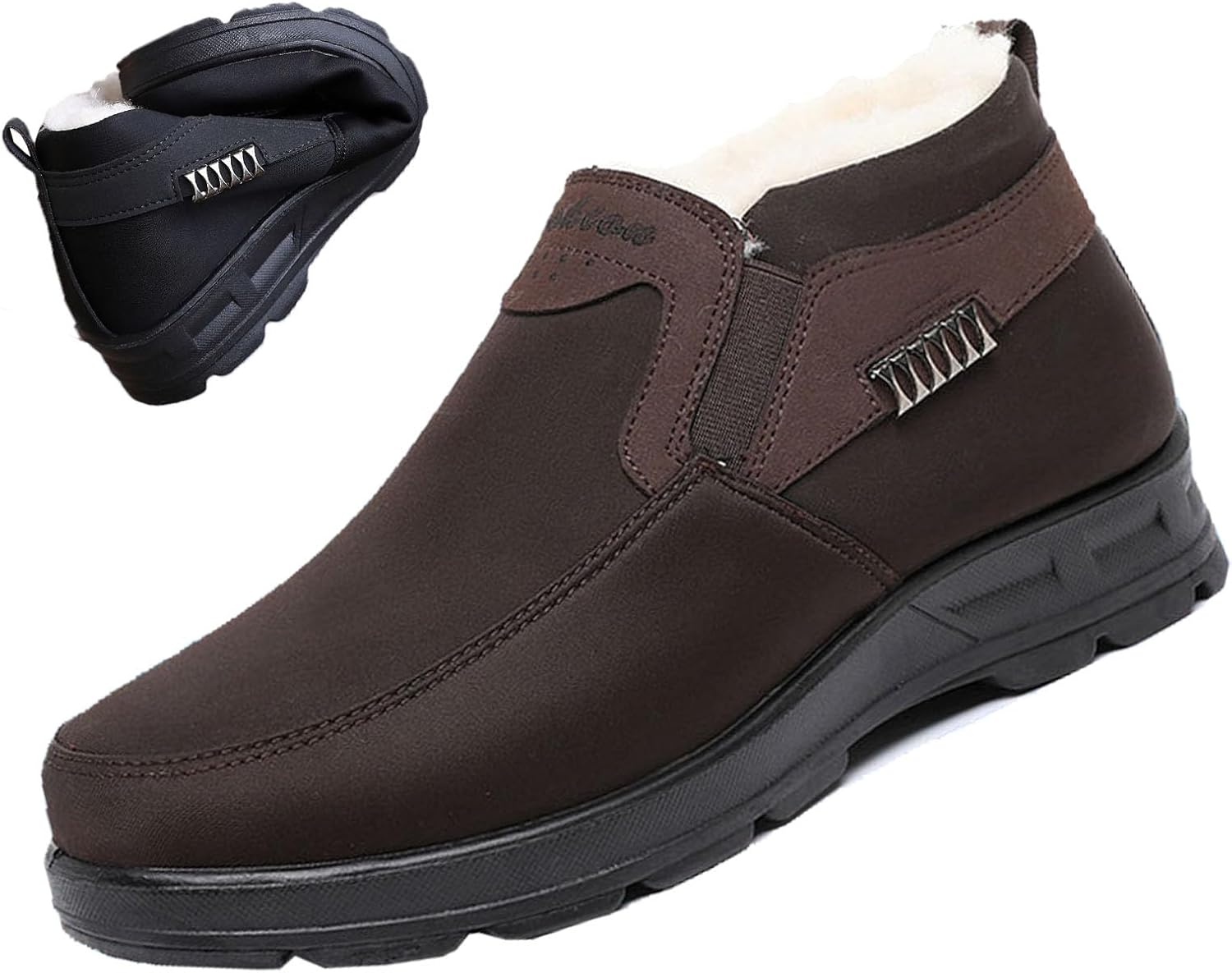 Мужские ортопедические утепленные зимние сапоги, мужские мягкие зимние сапоги без шнуровки, повседневные туфли с мехом, удобная обувь для прогулок на улице Generic, коричневый
Мужские ортопедические утепленные зимние сапоги, мужские мягкие зимние сапоги без шнуровки, повседневные туфли с мехом, удобная обувь для прогулок на улице Generic, коричневый