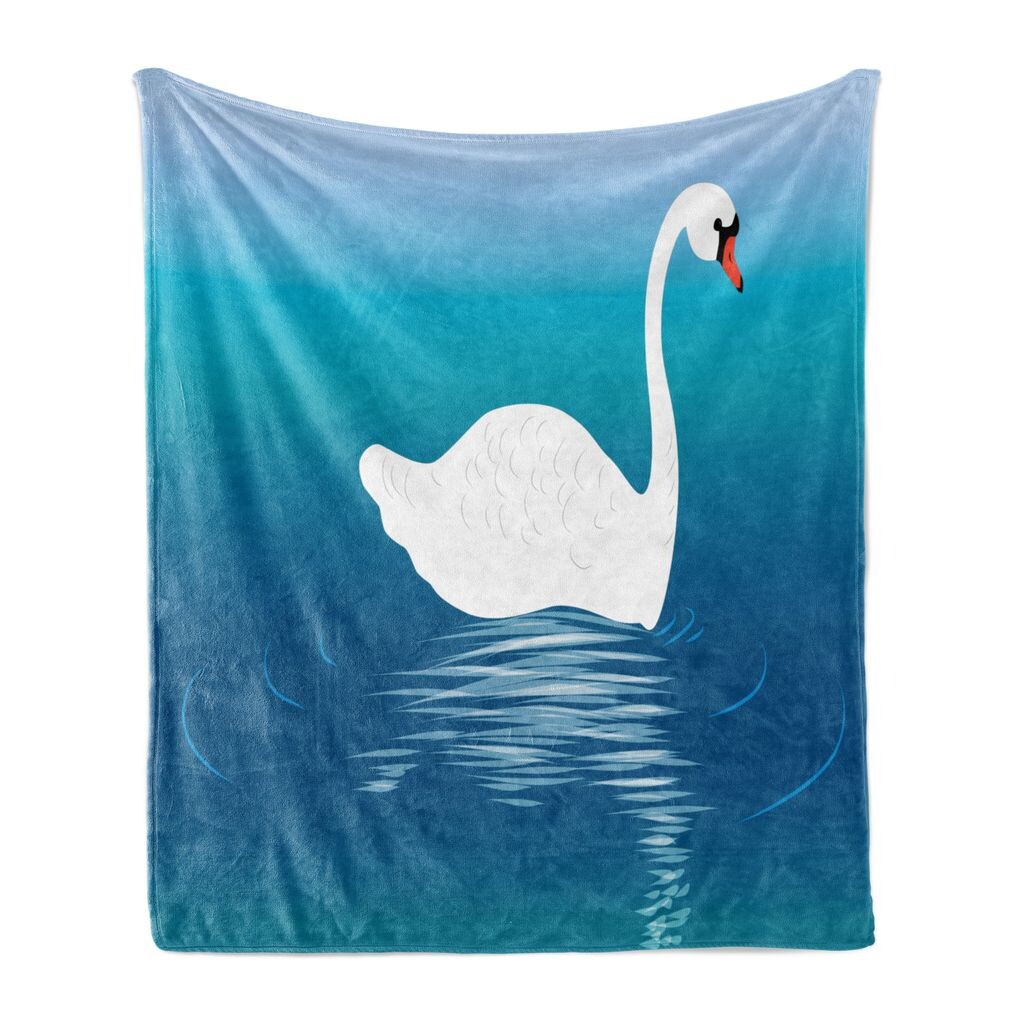 ABAKUHAUS Swan Мягкое фланелевое флисовое одеяло, птица с длинной шеей, остающаяся на спокойной воде, цвет омбре, 175 x 230 см, морской синий киноварь белый
ABAKUHAUS Swan Мягкое фланелевое флисовое одеяло, птица с длинной шеей, остающаяся на спокойной воде, цвет омбре, 175 x 230 см, морской синий киноварь белый