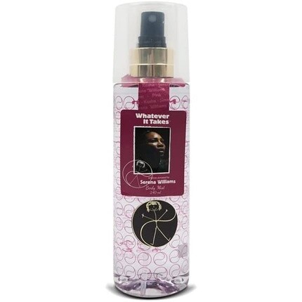 Serena Williams Whatever It Takes Breath Of Passion Flower 240ml Body Mist
Serena Williams Whatever It Takes Breath Of Passion Flower 240ml Body Mist
