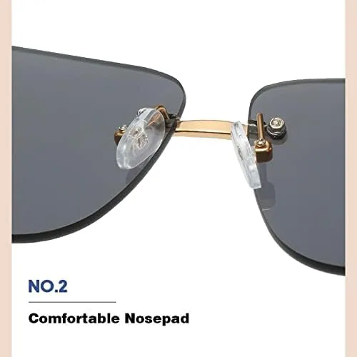 Мужские солнцезащитные очки с градиентной оправой из алюминиевого сплава для вождения, женские солнцезащитные очки с широкими дужками и без оправы MTZJH, 6
Мужские солнцезащитные очки с градиентной оправой из алюминиевого сплава для вождения, женские солнцезащитные очки с широкими дужками и без оправы MTZJH, 6