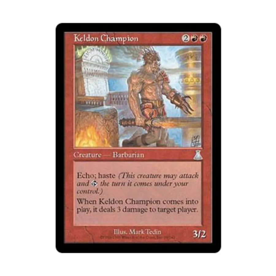 CCG Келдон Чемпион (Ю), MTG - Urza's Destiny
CCG Келдон Чемпион (Ю), MTG - Urza's Destiny