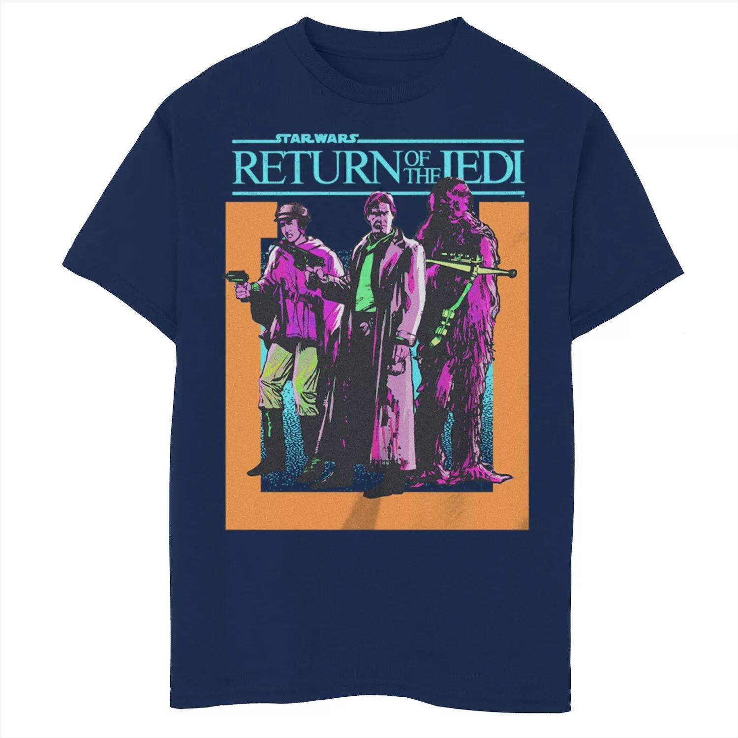 Disney Star Wars Boys 8-20 Возвращение джедая Чубакка Хан Соло Футболка принцессы Леи Disney
Disney Star Wars Boys 8-20 Возвращение джедая Чубакка Хан Соло Футболка принцессы Леи Disney