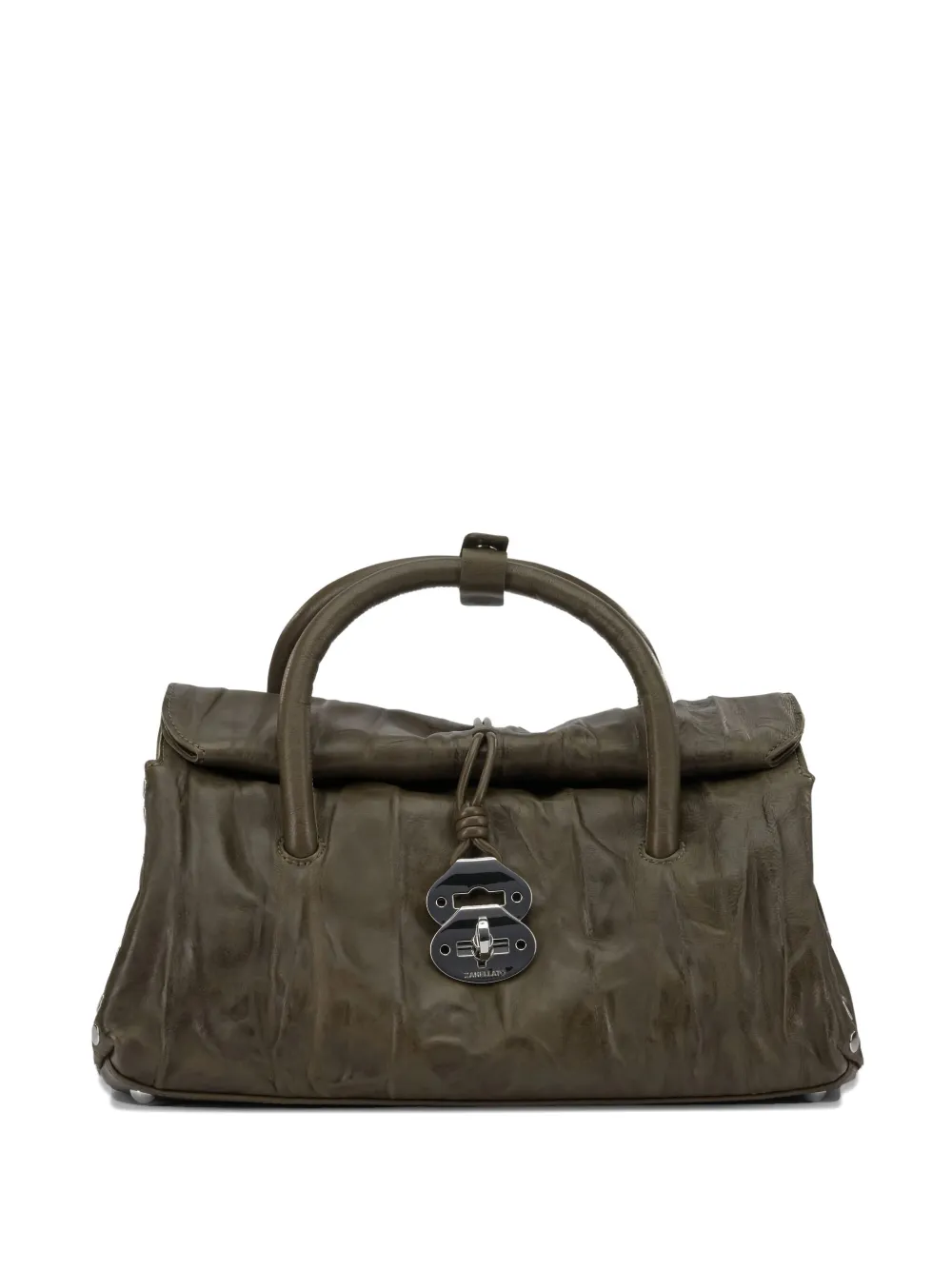 Сумка-тоут Dotta с ручкой и металлическими заклепками Zanellato, зеленый
Сумка-тоут Dotta с ручкой и металлическими заклепками Zanellato, зеленый