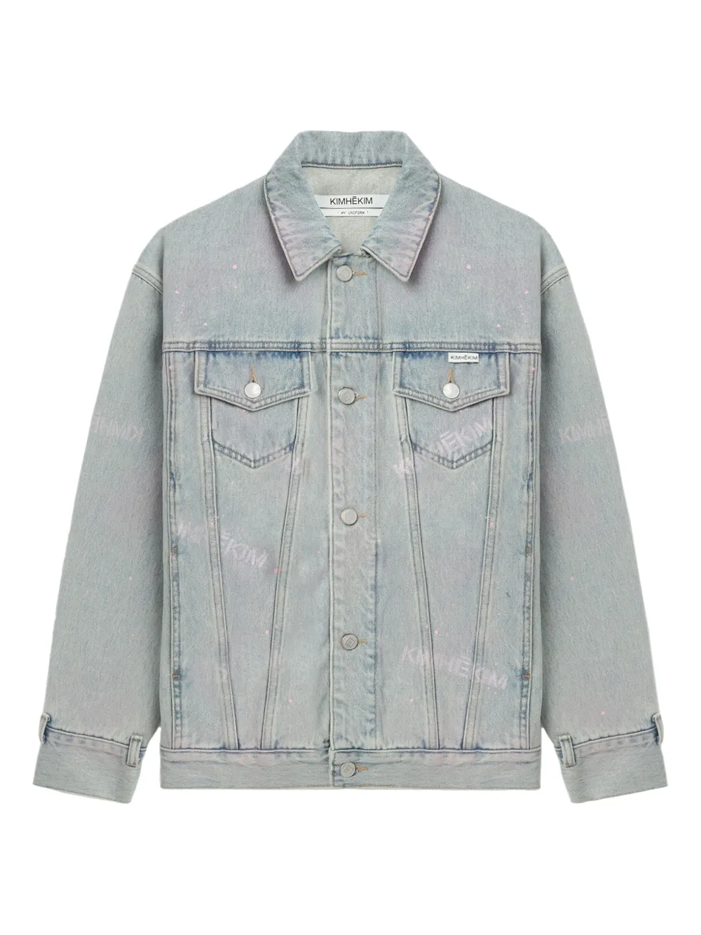 Джинсовая куртка с принтом Kimhekim, синий
Джинсовая куртка с принтом Kimhekim, синий