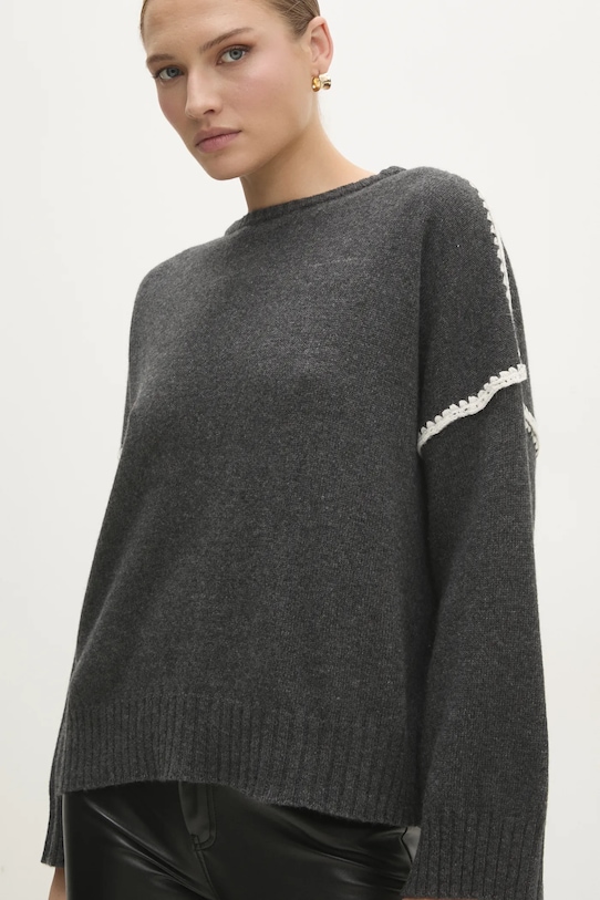 Свитер с шерстью Answear.Lab, серый
Свитер с шерстью Answear.Lab, серый