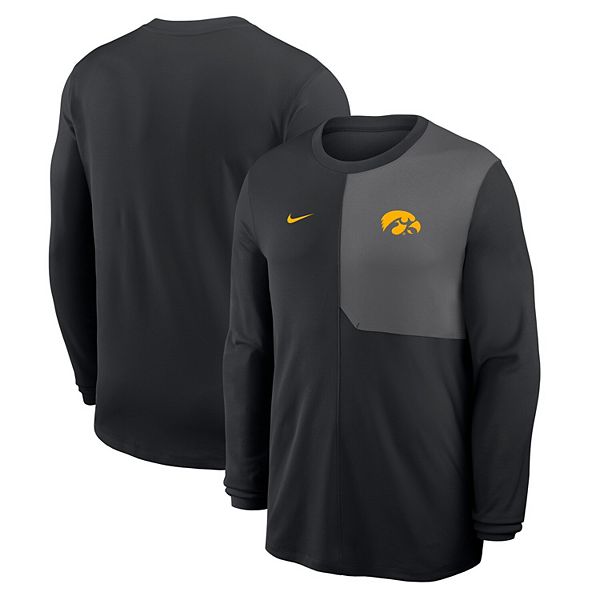 Мужская черная футболка с длинным рукавом iowa hawkeyes 2025 sideline coach uv performance Nike
Мужская черная футболка с длинным рукавом iowa hawkeyes 2025 sideline coach uv performance Nike