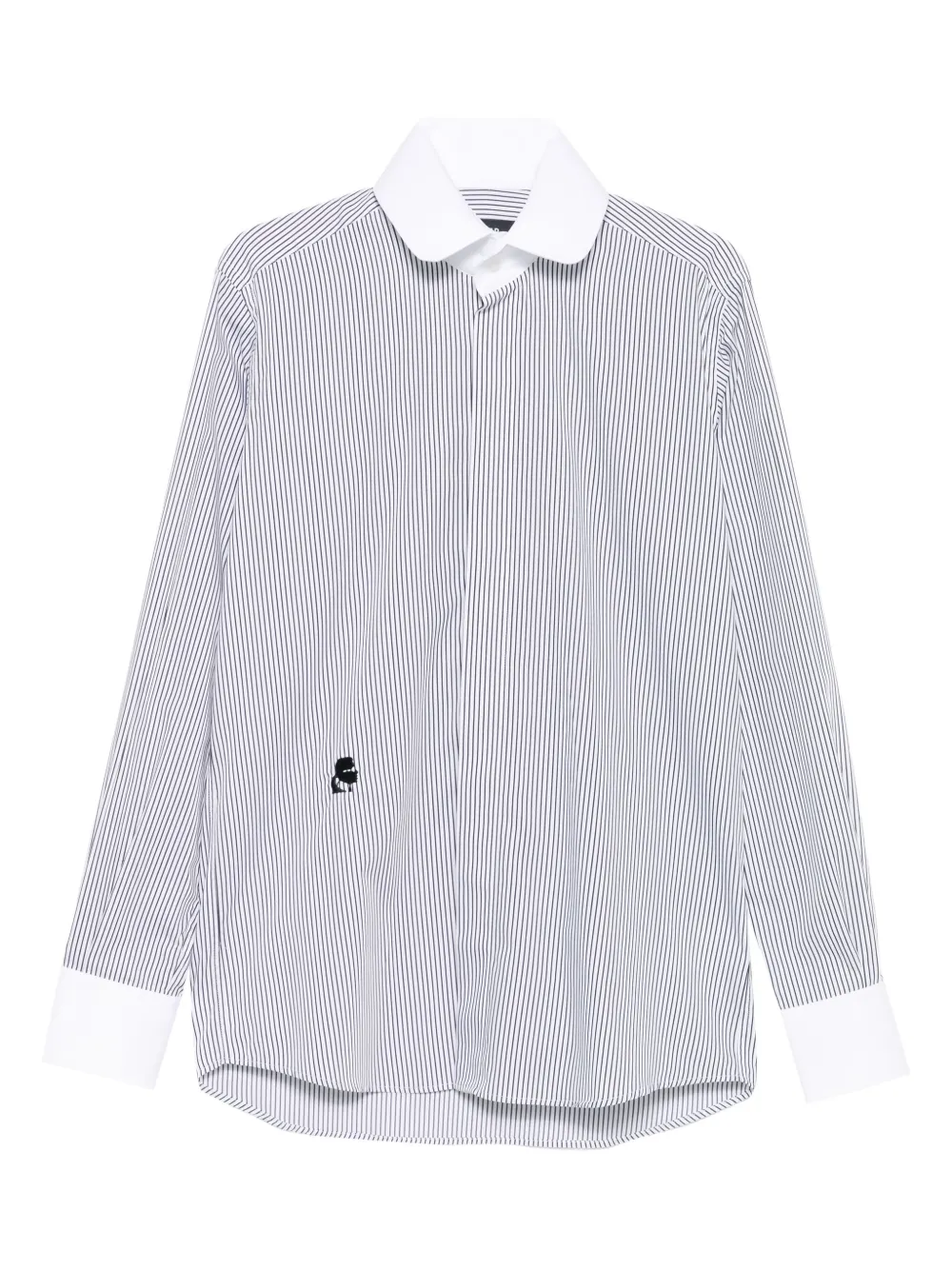 Рубашка в тонкую полоску KARL LAGERFELD, белый
Рубашка в тонкую полоску KARL LAGERFELD, белый