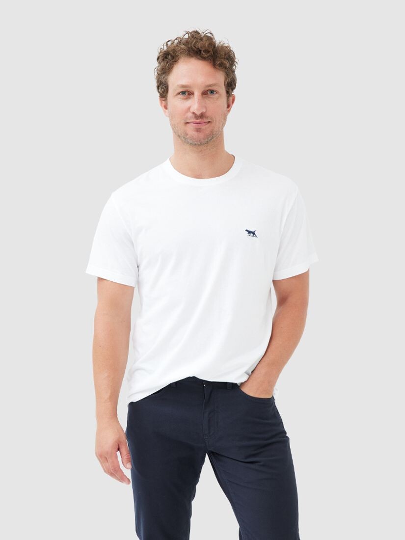 Хлопковая футболка узкого кроя GUNN Rodd & Gunn, снег
Хлопковая футболка узкого кроя GUNN Rodd & Gunn, снег