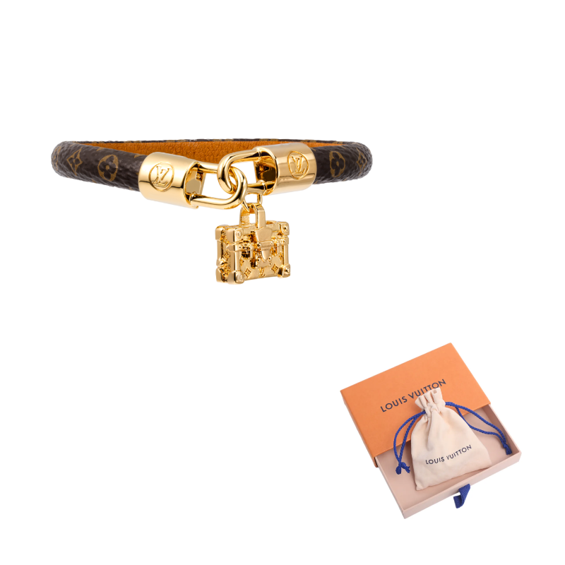 Браслет-шарм Petite Malle LOUIS VUITTON, коричневый
Браслет-шарм Petite Malle LOUIS VUITTON, коричневый