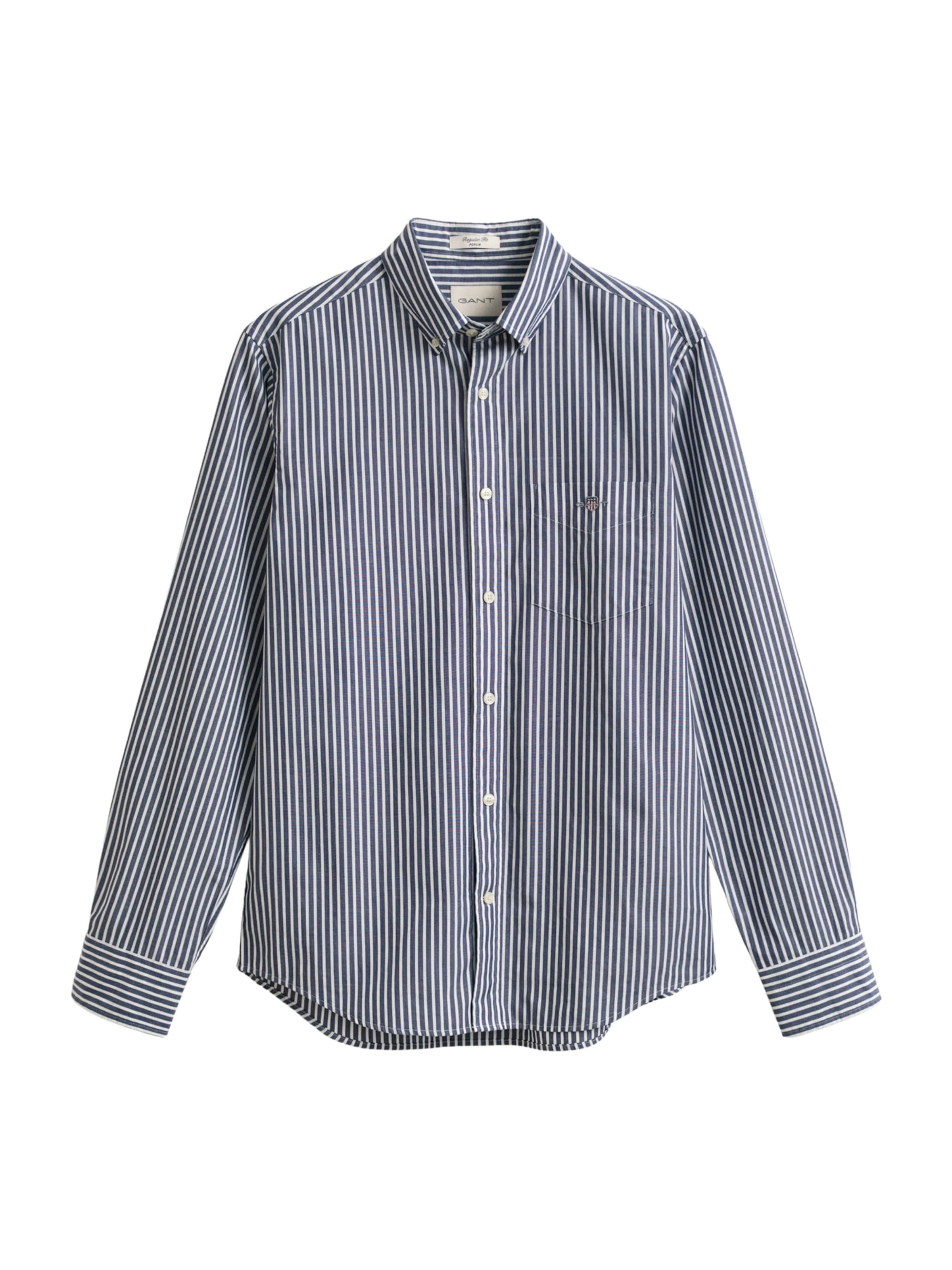 GANT Рубашка на пуговицах Regular fit в цвете Navy
GANT Рубашка на пуговицах Regular fit в цвете Navy