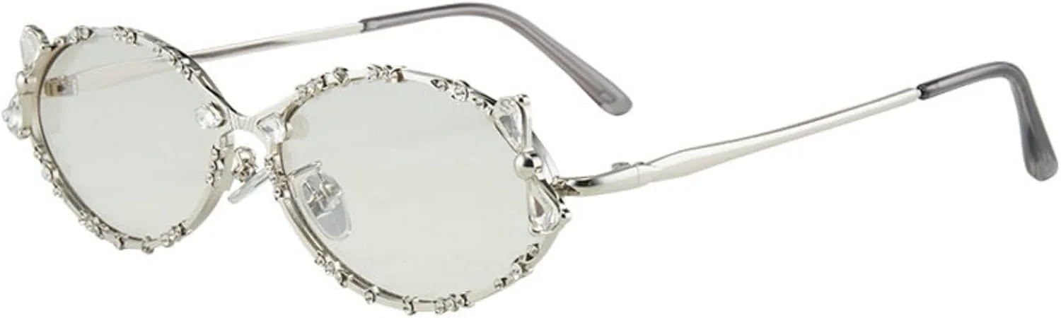 willochra Милые женские солнцезащитные очки со стразами, роскошные, модные, с бриллиантами, ретро, маленькая металлическая оправа, блестящие, UV400, C4
willochra Милые женские солнцезащитные очки со стразами, роскошные, модные, с бриллиантами, ретро, маленькая металлическая оправа, блестящие, UV400, C4