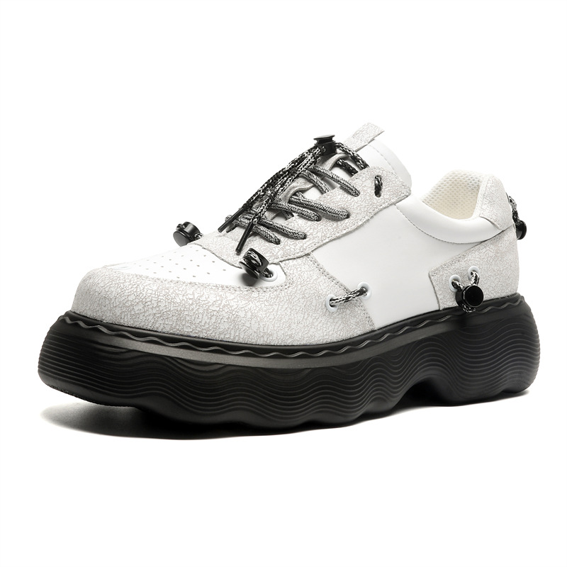 Повседневные кроссовки мужские низкие бело-черные V05
Повседневные кроссовки мужские низкие бело-черные V05