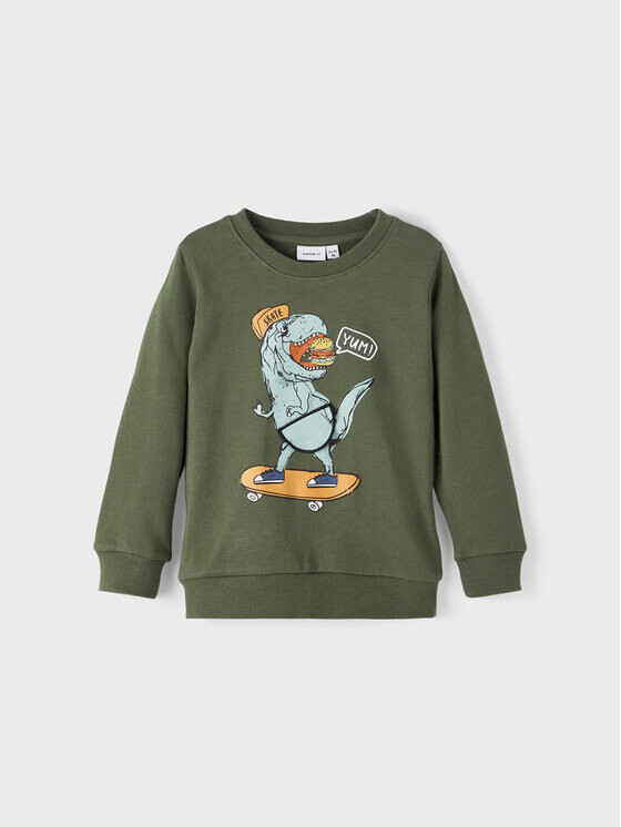 Толстовка обычного кроя Name It, зеленый
Толстовка обычного кроя Name It, зеленый