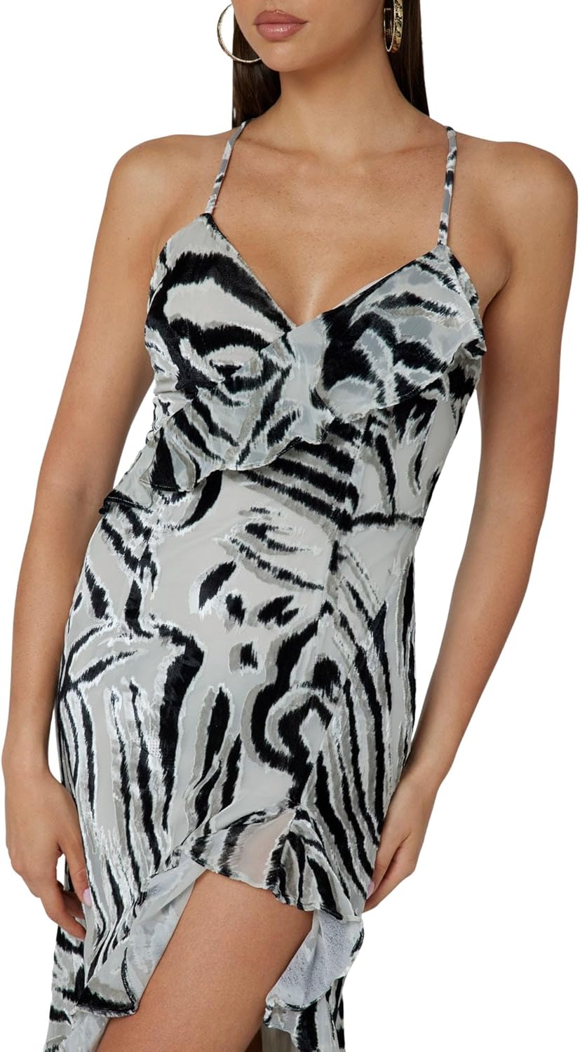 Платье длинное GUESS Women's Lydie Spaghetti, Zebra Skin Print
Платье длинное GUESS Women's Lydie Spaghetti, Zebra Skin Print