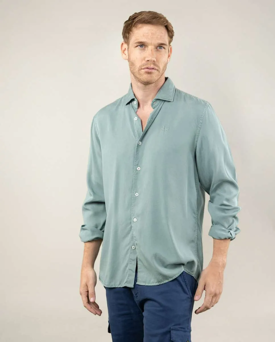 Мужская футболка из тенсела классического кроя однотонная Scotta 1985, светло-зеленый
Мужская футболка из тенсела классического кроя однотонная Scotta 1985, светло-зеленый