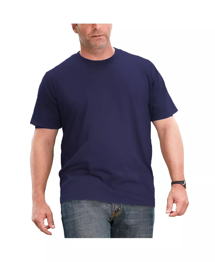 Мужская охлаждающая футболка с круглым вырезом KingSize, черный
Мужская охлаждающая футболка с круглым вырезом KingSize, черный