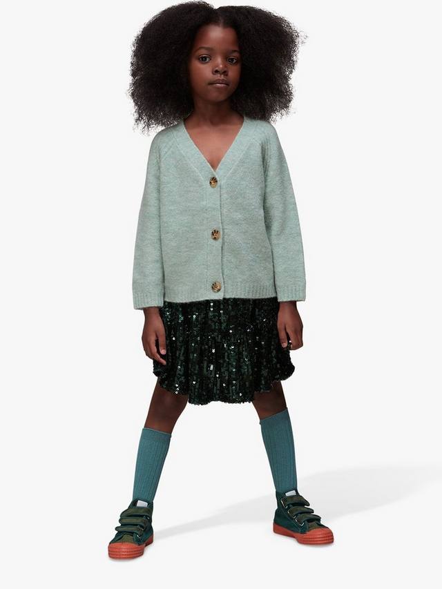 Детский кардиган из фактурной шерстяной смеси Whistles, Pale Green
Детский кардиган из фактурной шерстяной смеси Whistles, Pale Green