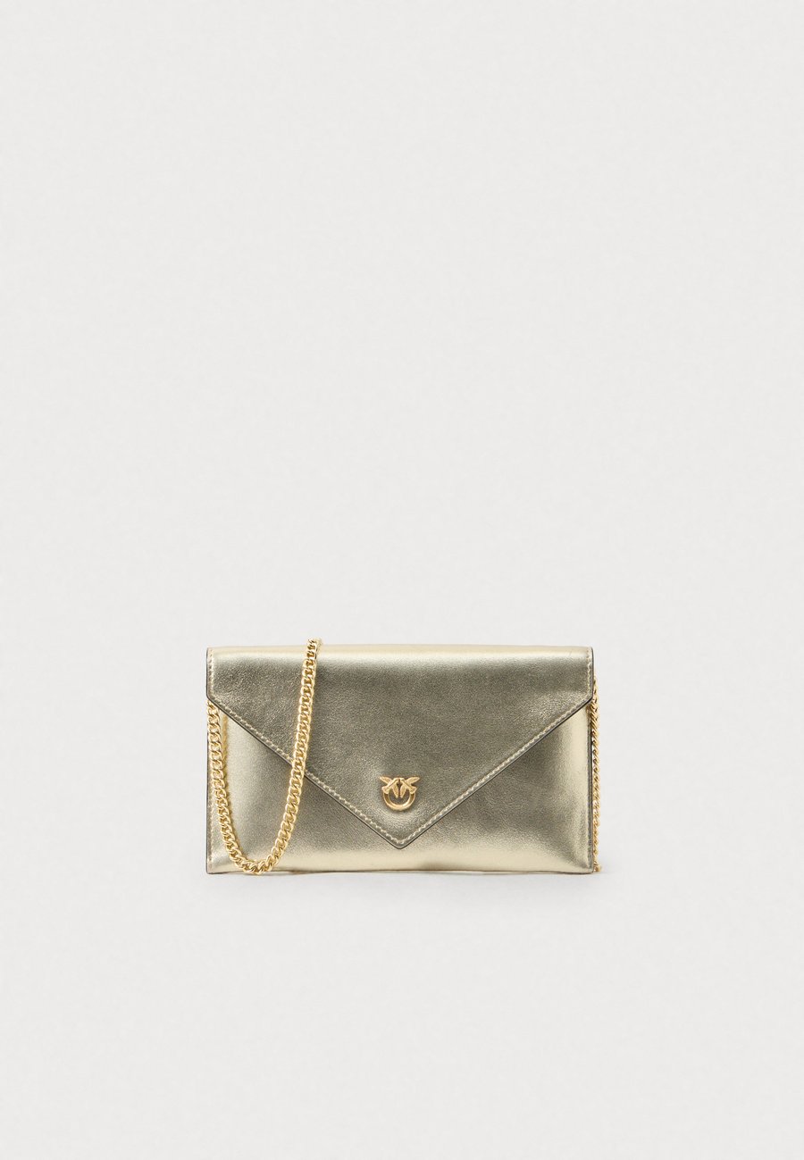 Сумка кросс-боди Pinko FLAT PURSE MINI, Gold-Coloured
Сумка кросс-боди Pinko FLAT PURSE MINI, Gold-Coloured