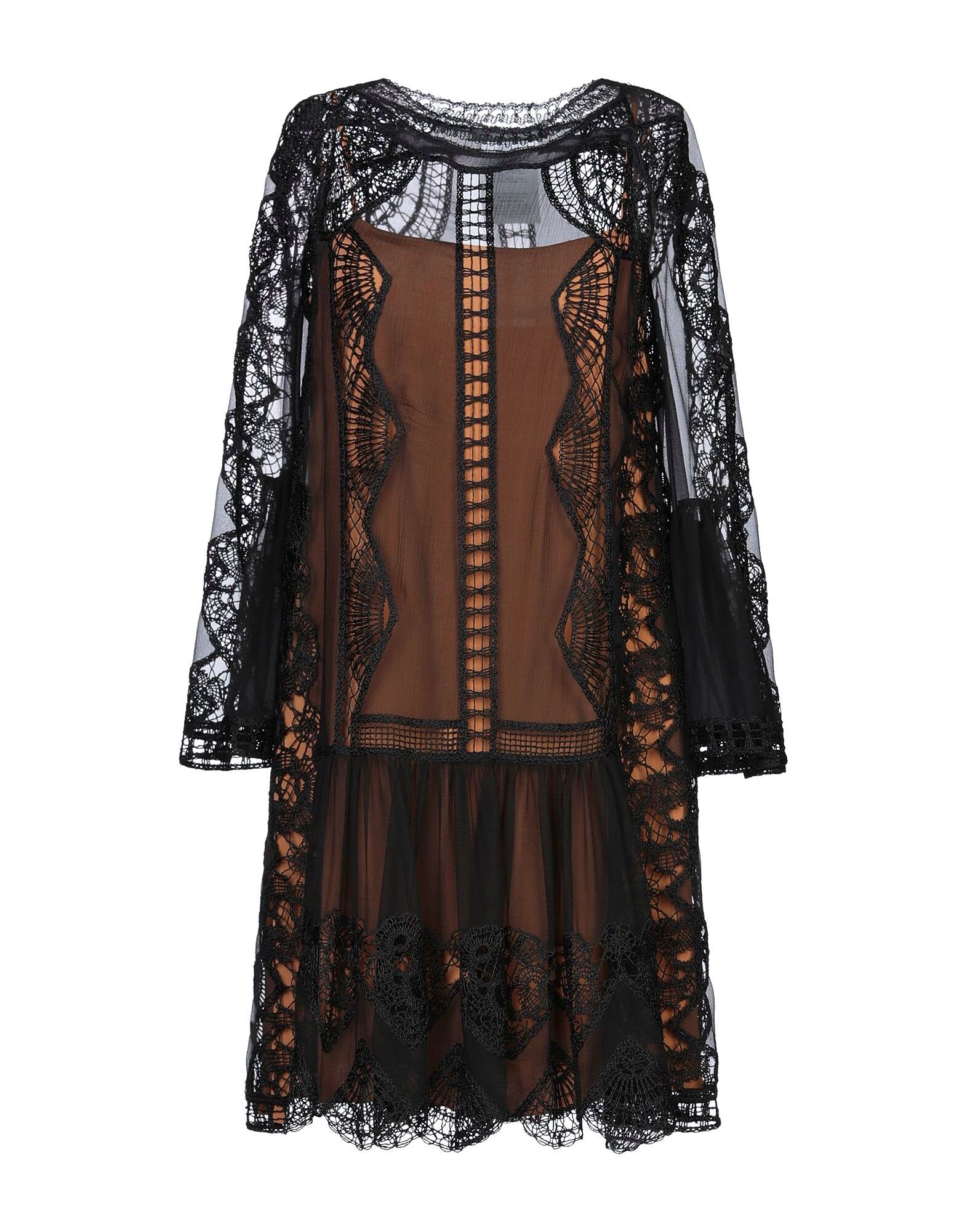 Мини-платье Alberta Ferretti, черный
Мини-платье Alberta Ferretti, черный