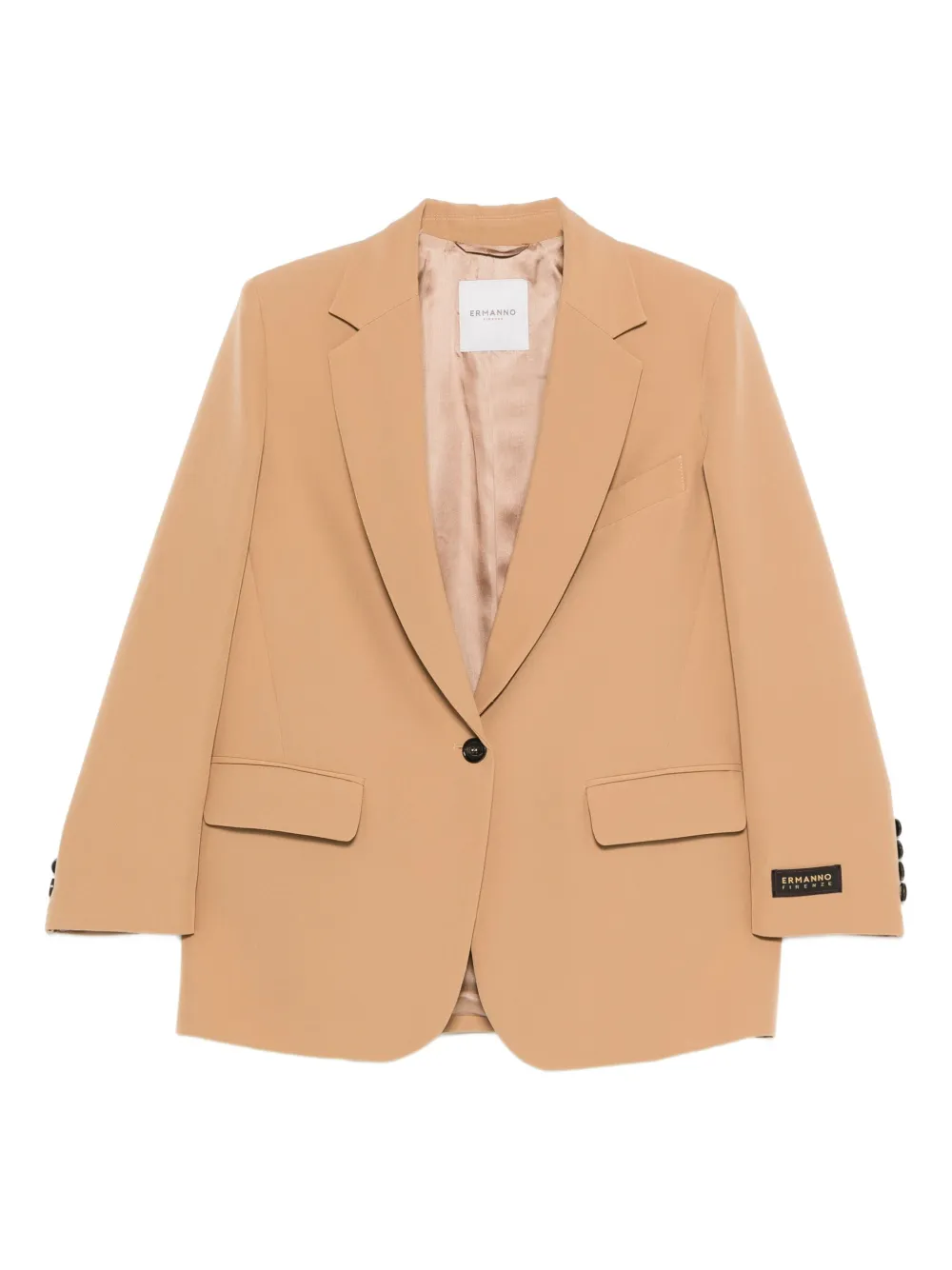 Блейзер с манжетами на одной пуговице ERMANNO FIRENZE, нейтральный
Блейзер с манжетами на одной пуговице ERMANNO FIRENZE, нейтральный