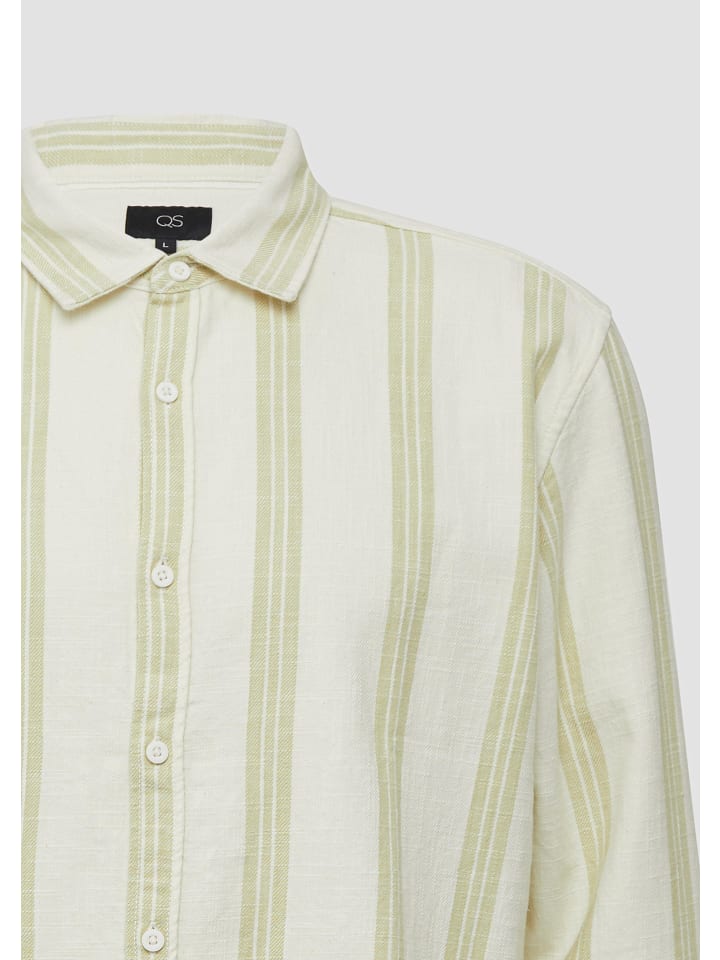Рубашка QS, кремовый
Рубашка QS, кремовый