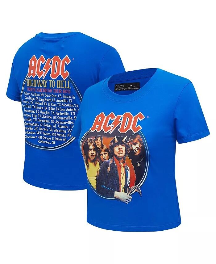 Женская футболка Royal AC/DC Highway to Tour 1979 Baby Doll Cropped Freeze Max
Женская футболка Royal AC/DC Highway to Tour 1979 Baby Doll Cropped Freeze Max