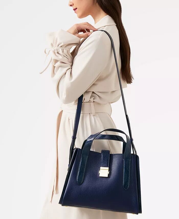 Кожаная сумка-мешок Sloane Street с застежкой-молнией сверху Radley London, синий
Кожаная сумка-мешок Sloane Street с застежкой-молнией сверху Radley London, синий