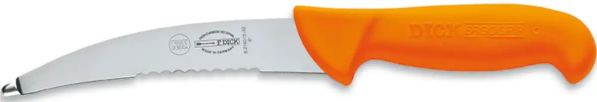 Нож для обвалки F. DICK "Ergo Grip", (1 шт.), монтировка, 15 см Длина лезвия 15 см., цвет orange
Нож для обвалки F. DICK "Ergo Grip", (1 шт.), монтировка, 15 см Длина лезвия 15 см., цвет orange