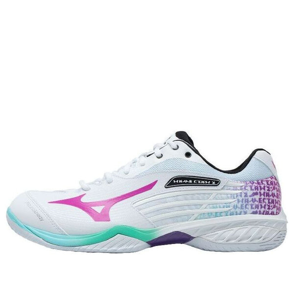 Кроссовки wave claw 'white green purple' Mizuno, белый
Кроссовки wave claw 'white green purple' Mizuno, белый