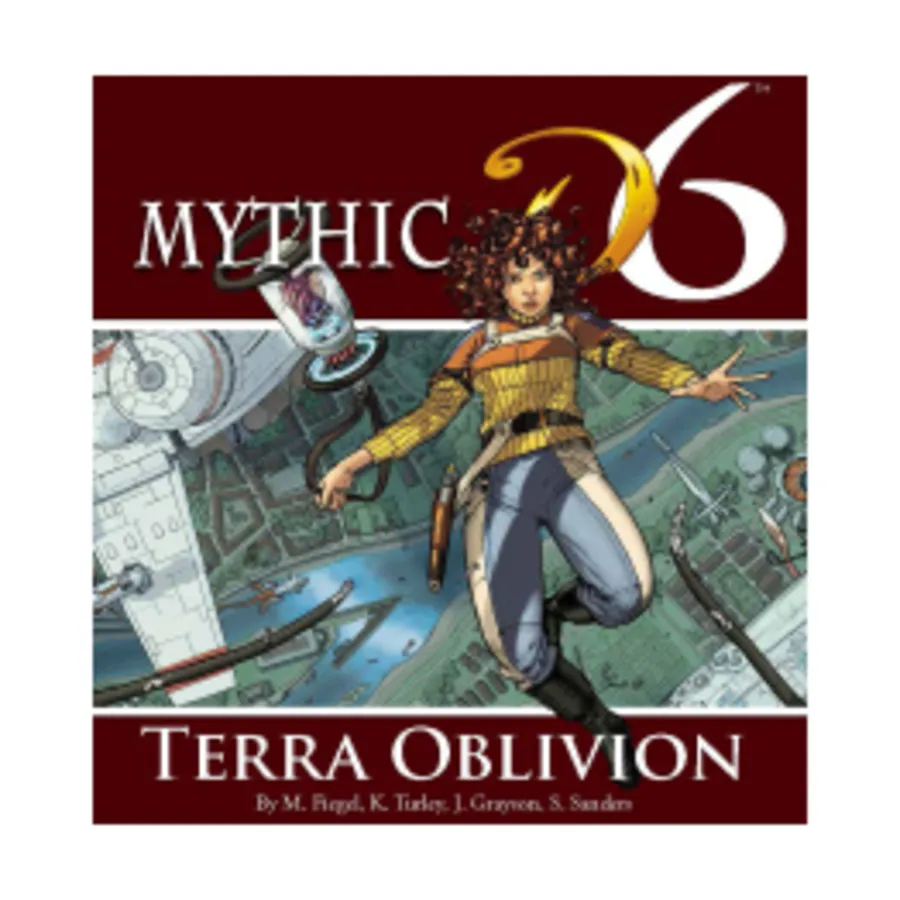 Mythic D6 - Terra Oblivion, Mythic D6 Core Rule Books, твердый переплет
Mythic D6 - Terra Oblivion, Mythic D6 Core Rule Books, твердый переплет